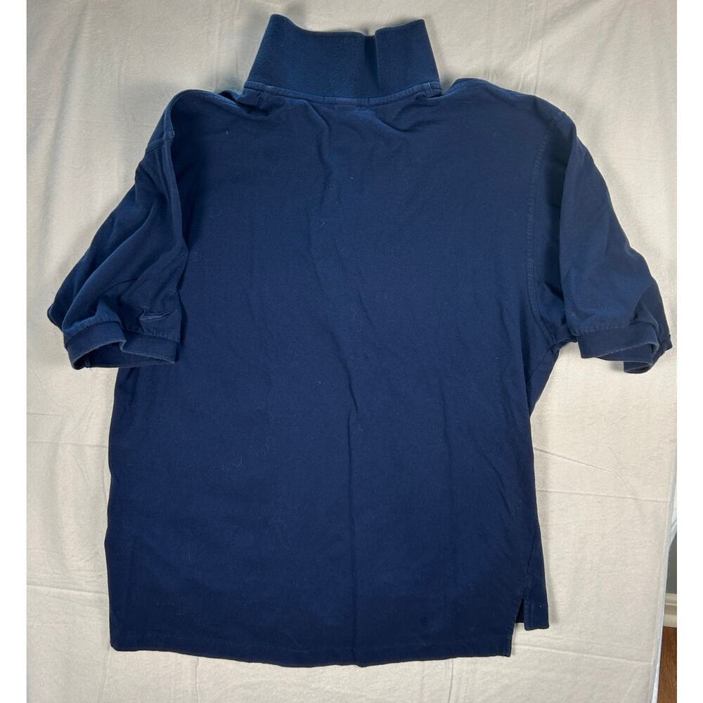 Vintage Nike Golf Men’s Polo Shirt, Navy Blue, Indian River Plantation, Large - Picture 8 of 10